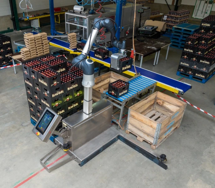 machine de palettisation automatique